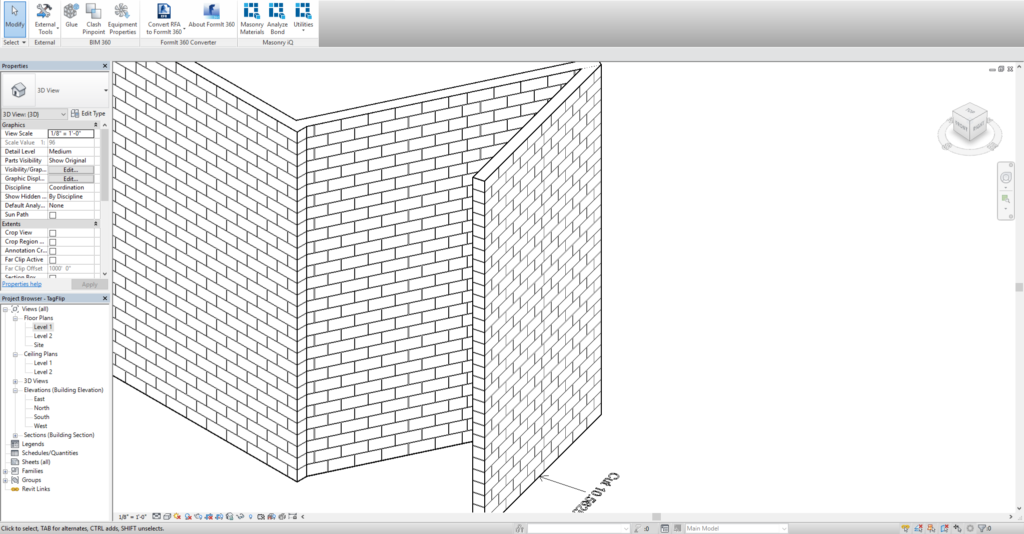 Masonry iQ for Revit Screenshot 2