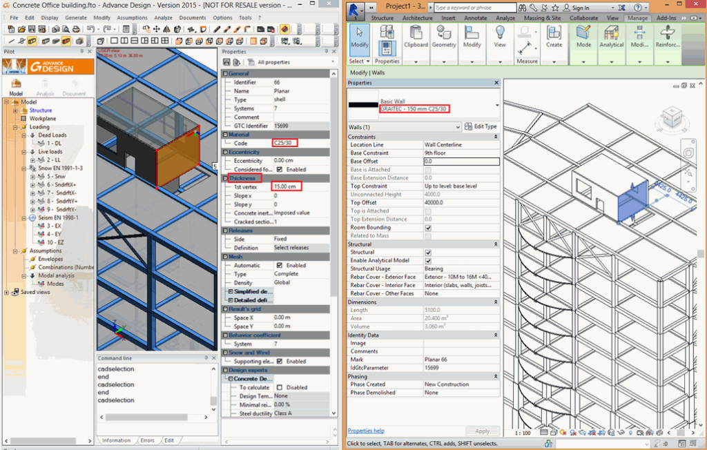 GRAITEC Advance BIM Connect for Revit Screenshot 8