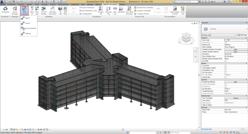 GRAITEC Advance BIM Connect for Revit Screenshot 9