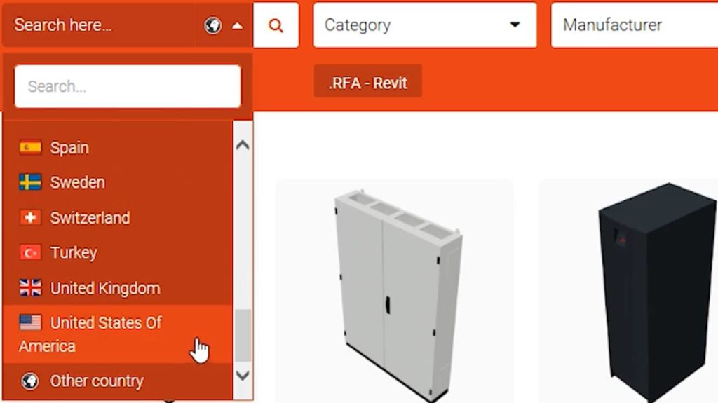 MEPcontent Browser for Revit Screenshot 2