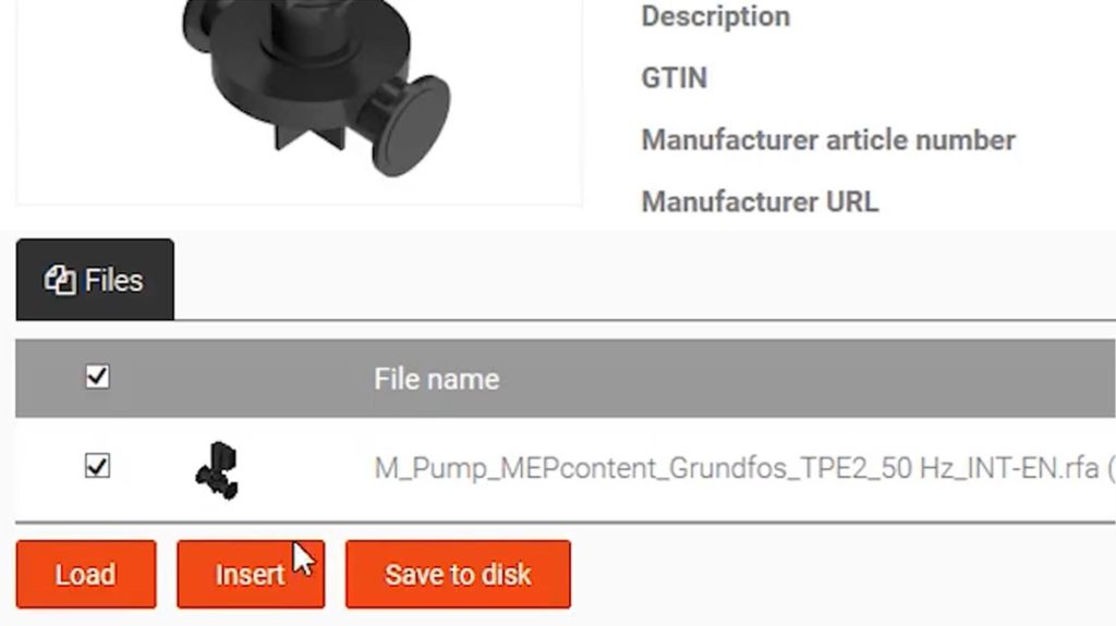 MEPcontent Browser for Revit Screenshot 3