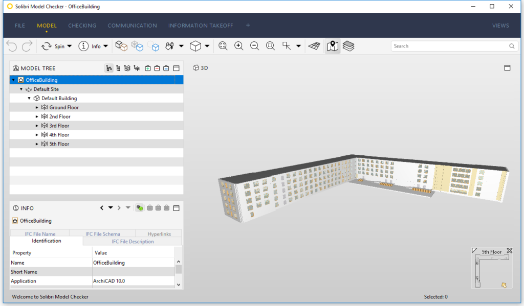 Solibri Model Checker Screenshot 1