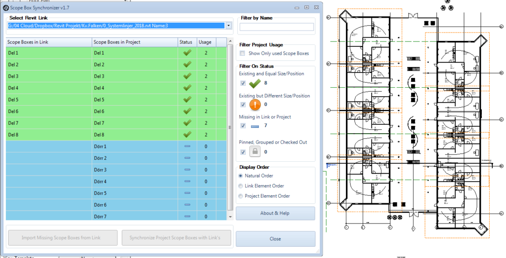 Scope Box Synchronizer for Revit Screenshot 3