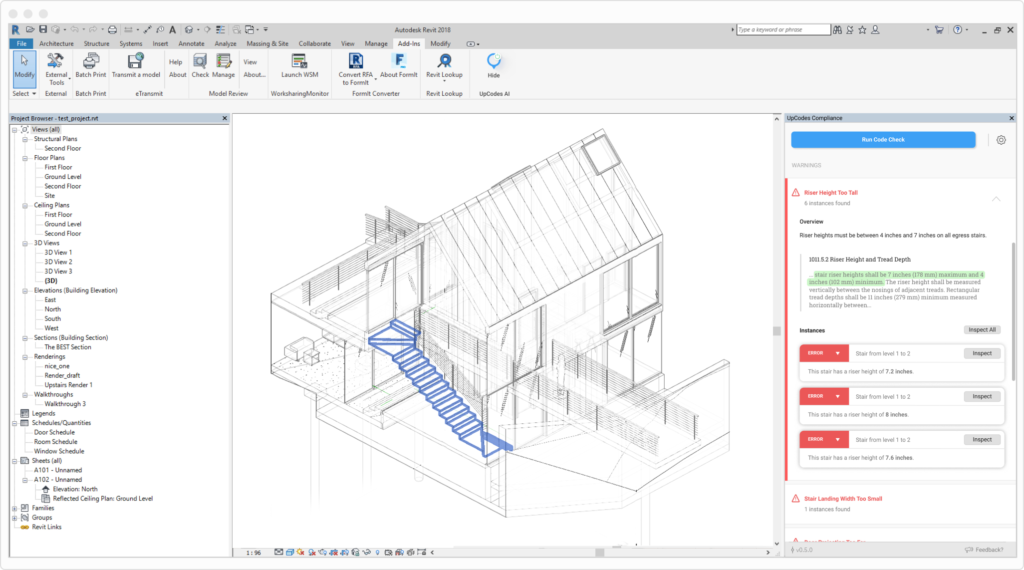 UpCodes AI for Revit Screenshot 1