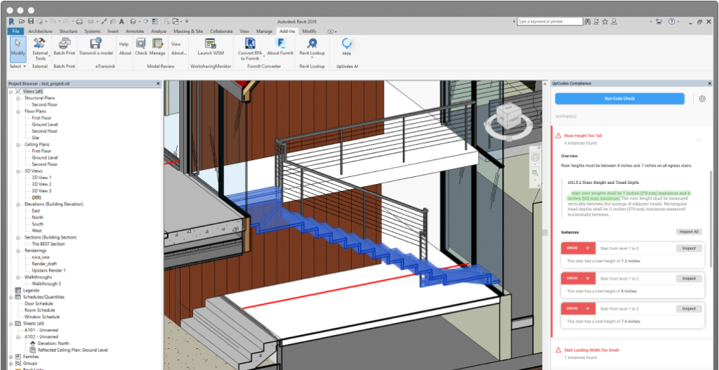 UpCodes AI for Revit Screenshot 2