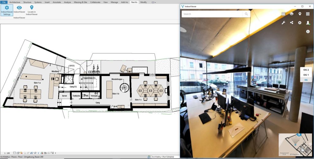NavVis IndoorViewer for Revit Screenshot 1