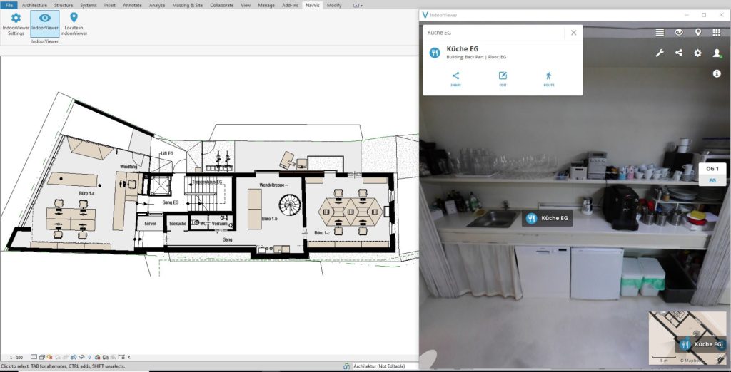 NavVis IndoorViewer for Revit Screenshot 2