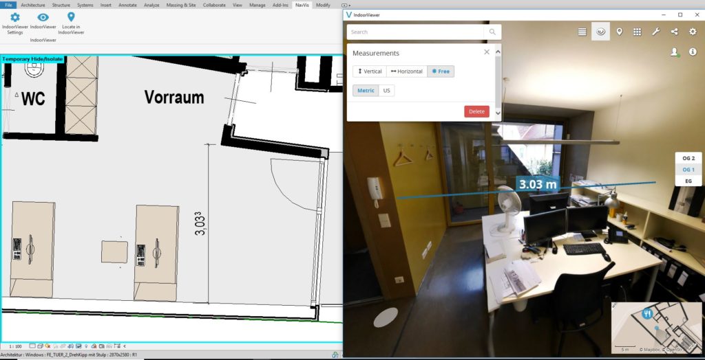 NavVis IndoorViewer for Revit Screenshot 5