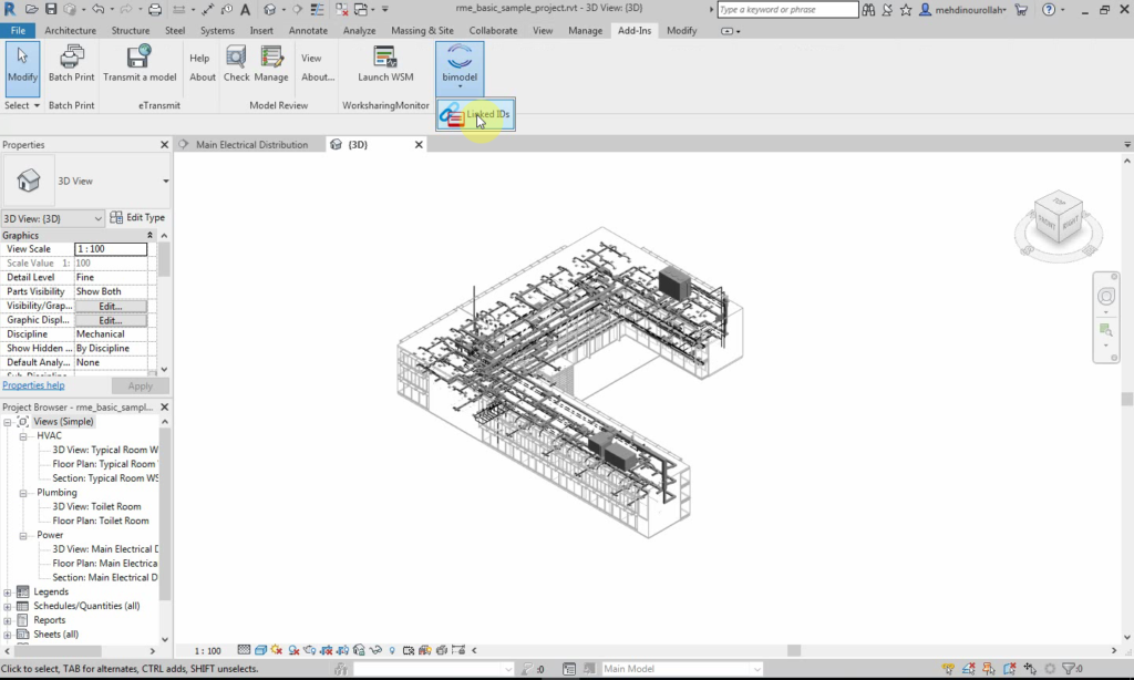 Linked Id Finder for Revit Screenshot 2