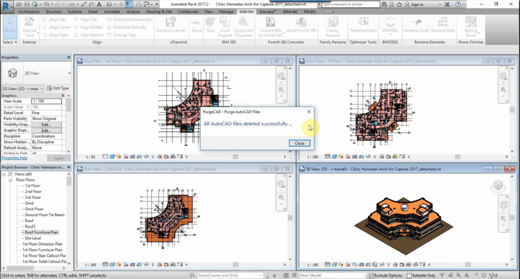 Purge CAD for Revit Screenshot 4