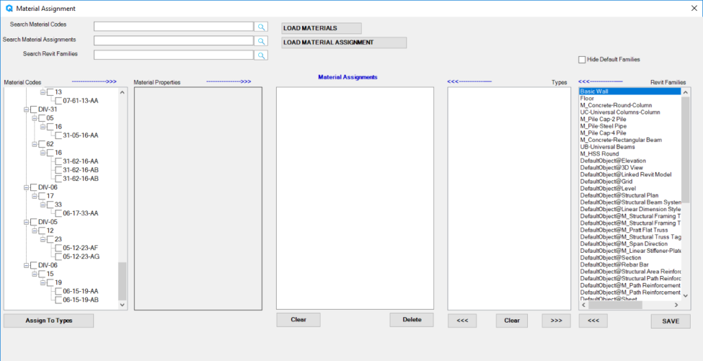 BIM BOQ Quantifier for Revit Screenshot 6