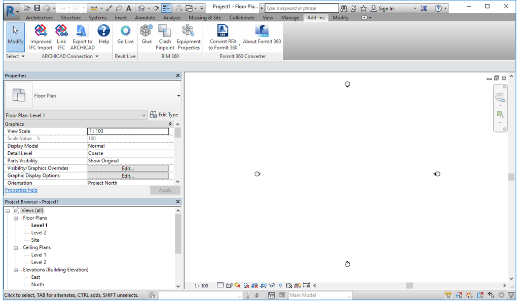 ARCHICAD Connection for Revit Screenshot 1