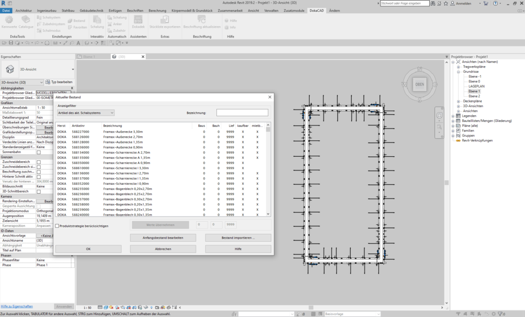 DokaCAD for Revit Screenshot 3