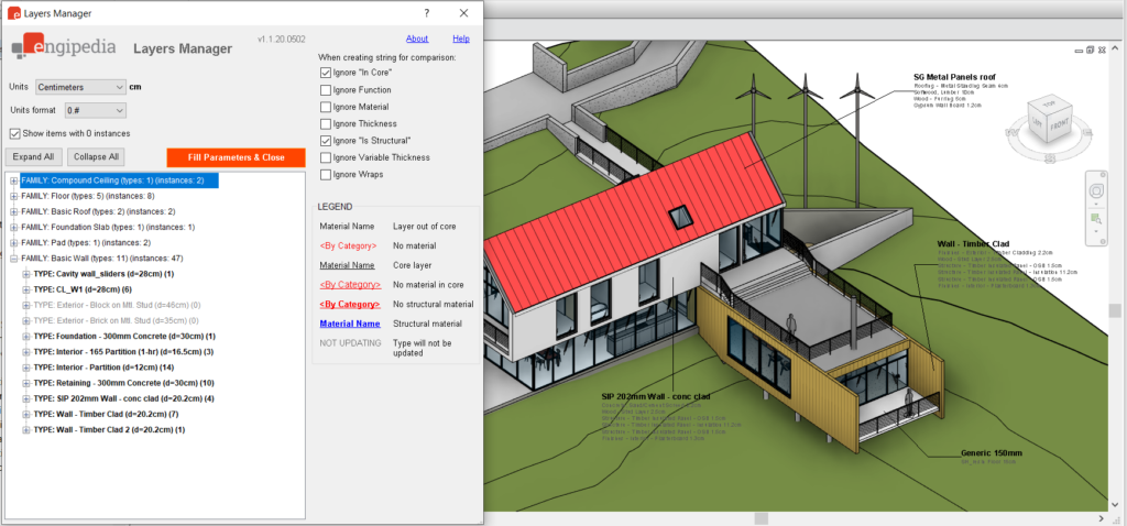 Engipedia Layers Manager for Revit Screenshot 2