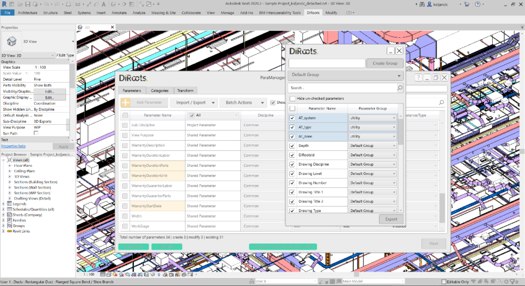 ParaManager for Revit Screenshot 5