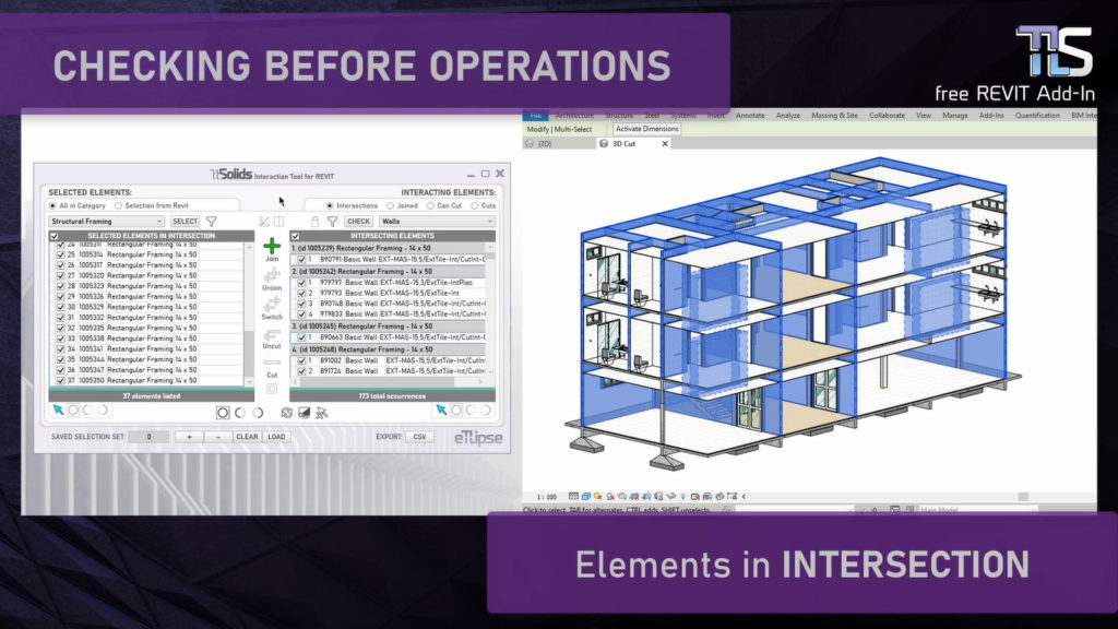 eTLipse SOLIDS Interaction Tool for Revit Screenshot 4