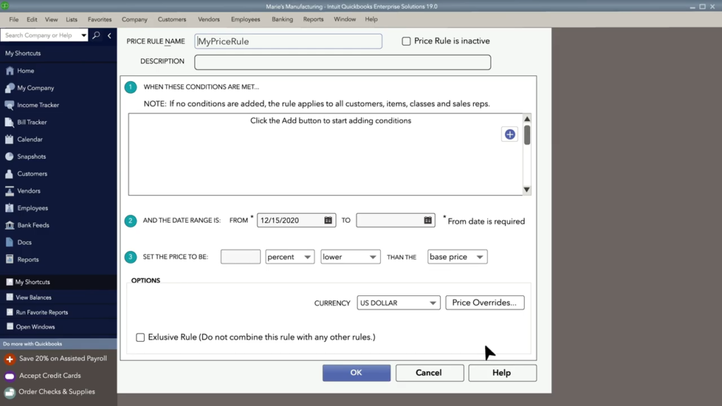 QuickBooks Desktop Enterprise Screenshot 6