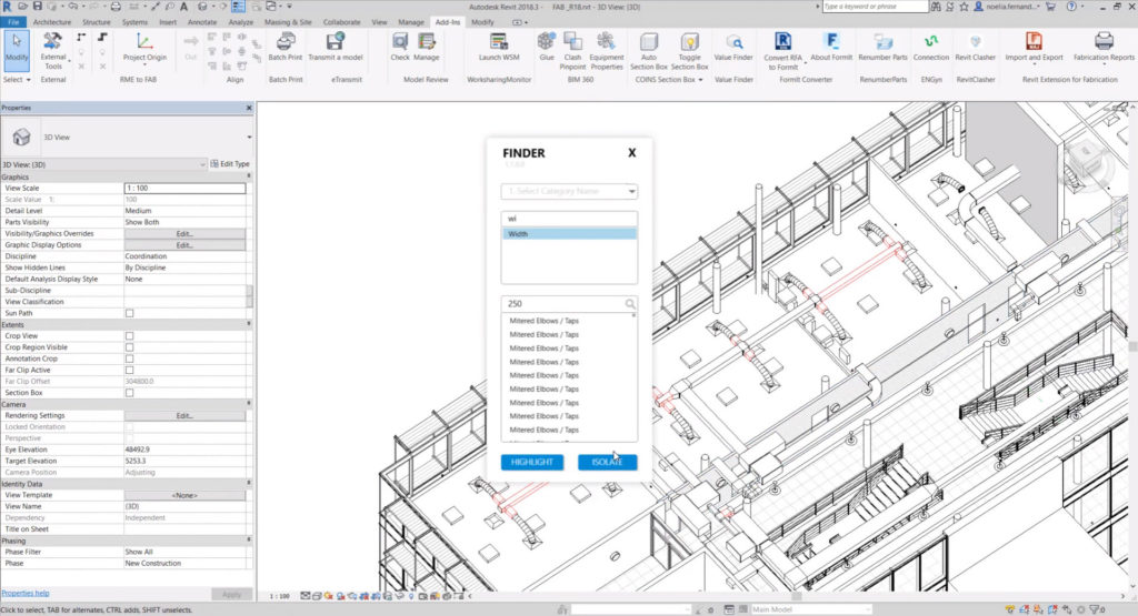 Values Finder for Revit Screenshot 4