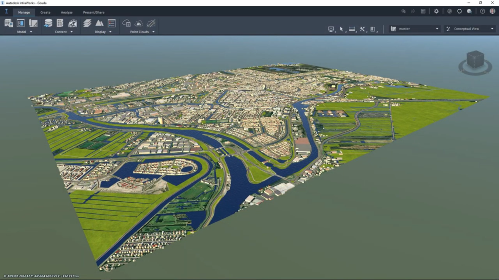 InfraWorks 2022 Screenshot 2a - Model Builder Enhancements