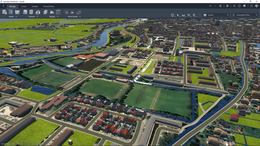 InfraWorks 2022 Screenshot 2b - Model Builder Enhancements