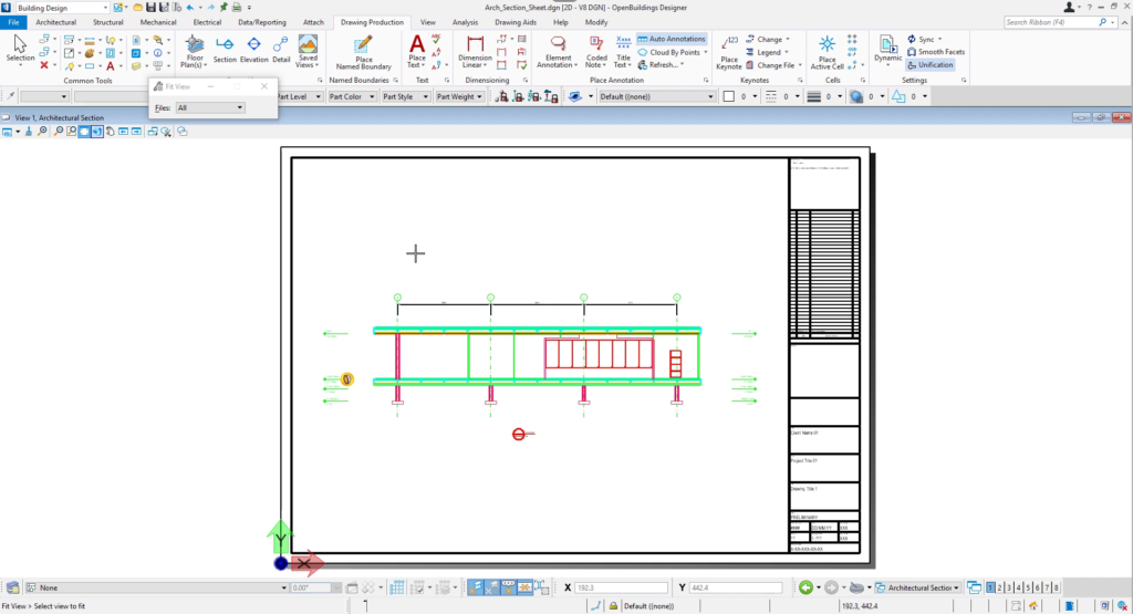 OpenBuildings CONNECT Edition - Create Architectural Drawings - Screenshot 3