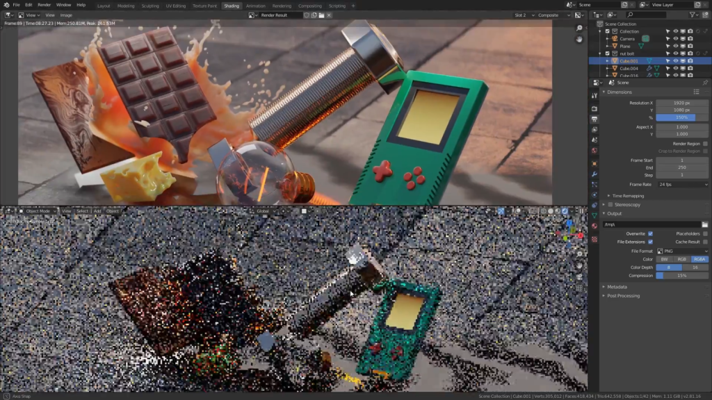 Blender Screenshot 10 - Introduction to Blender 3D