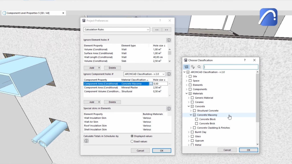 ArchiCAD Screenshot 16 - Get More Accurate Building Material Schedules in Archicad