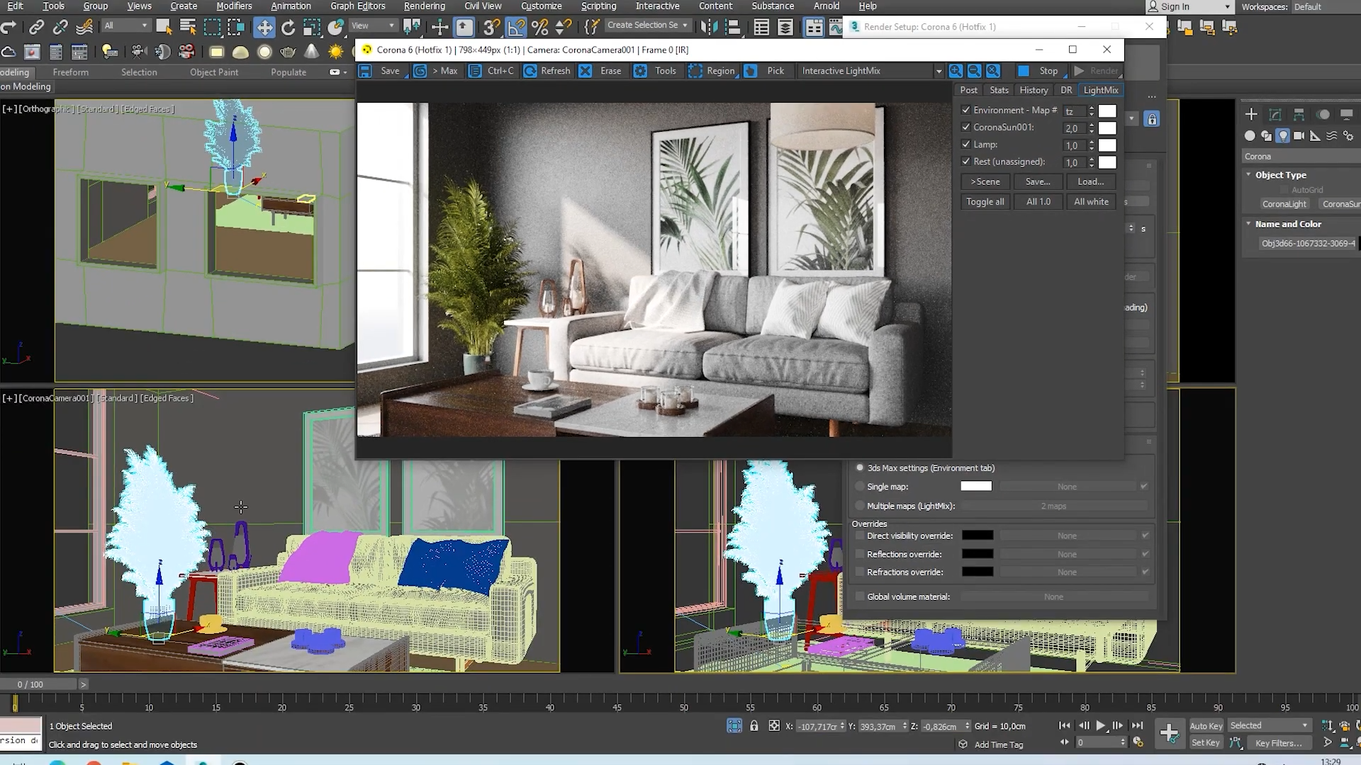 Active shade 3ds max нет corona