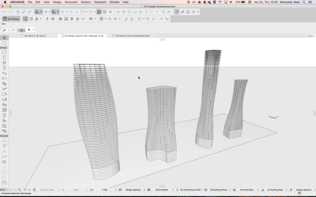 Grasshopper - Archicad Live Connection screenshot 5 - Creating Parametric Tower