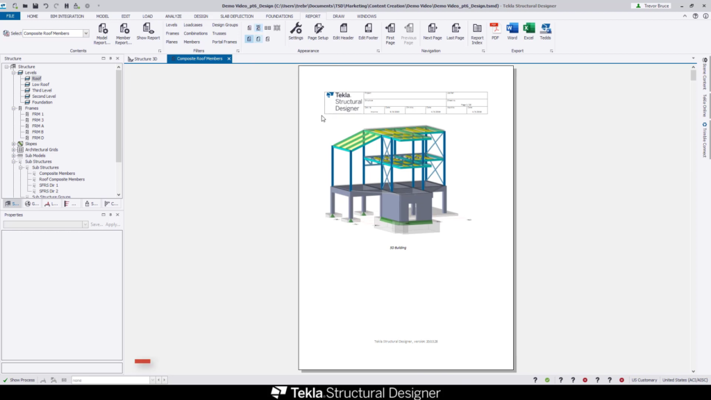 Tekla Structural Designer Screenshot 11