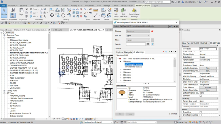 Revit Screenshot Ideate_Explorer_for_Revit_Screenshot_4 - ArchSupply.com