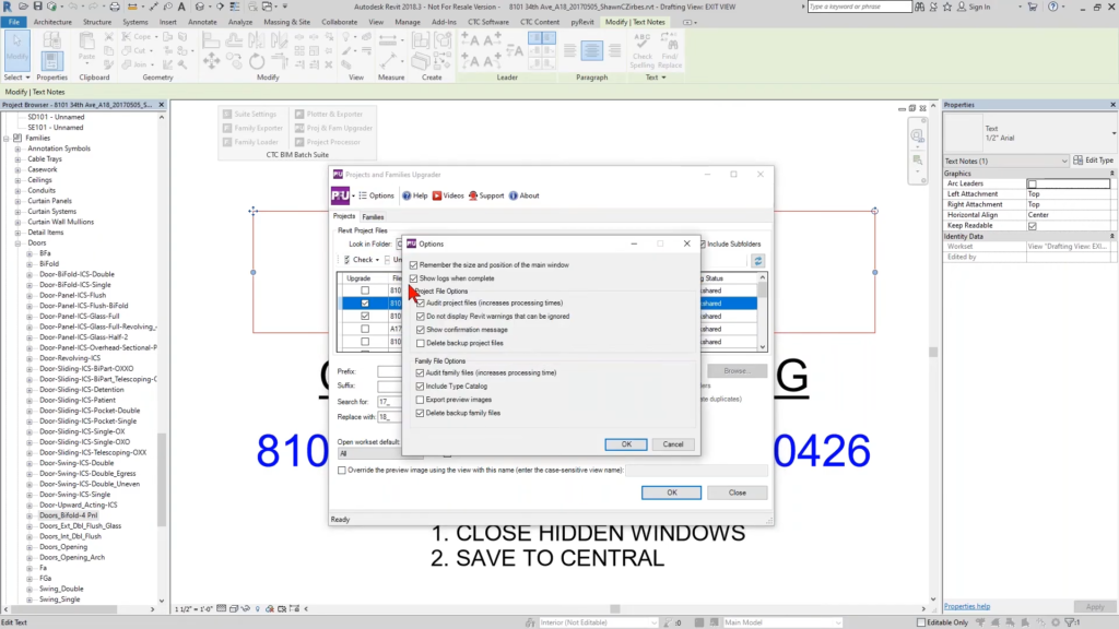 BIM Batch Suite for Revit Screenshot 8