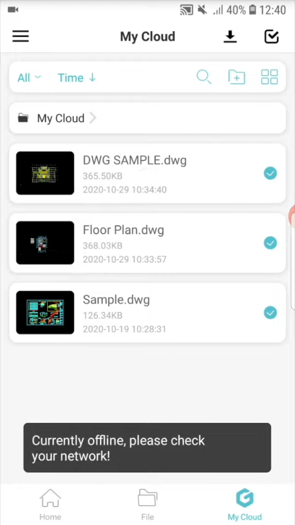DWG FastView Mobile Screenshot 2