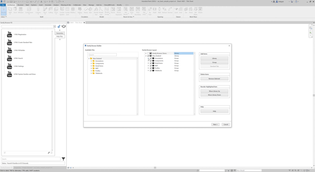 Family Browser for Revit Screenshot 1