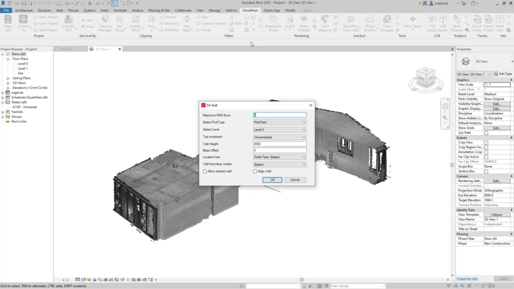 Leica CloudWorx for Revit Screenshot 2