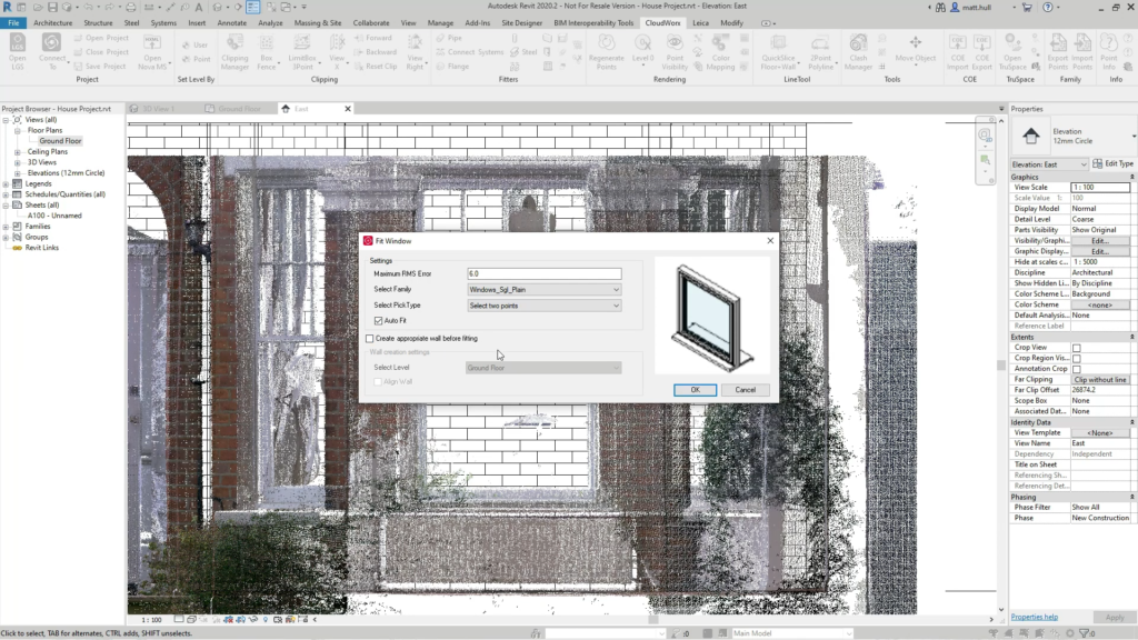 Leica CloudWorx for Revit Screenshot 3