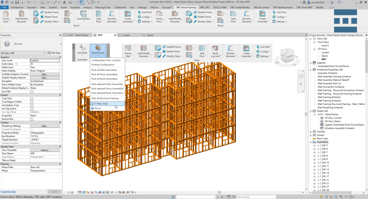 Panel_Packer_for_Revit_Screenshot_4 - ArchSupply.com