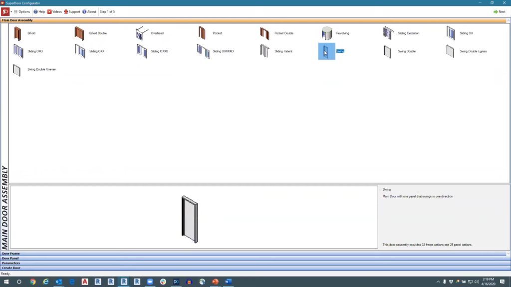 SuperDoor Configurator for Revit Screenshot 3