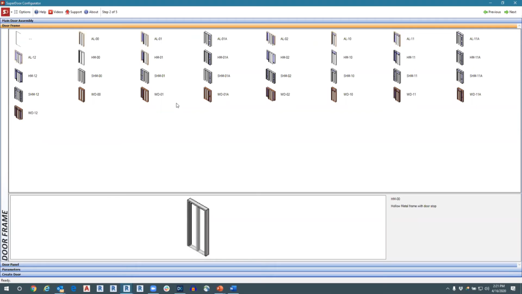 SuperDoor Configurator for Revit Screenshot 4
