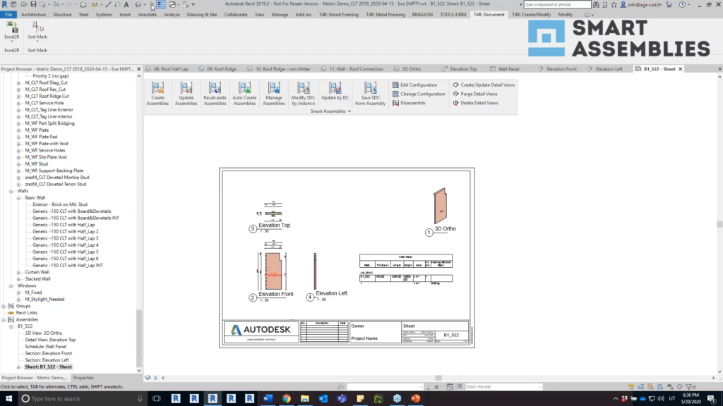 Wood Framing CLT Screenshot 4