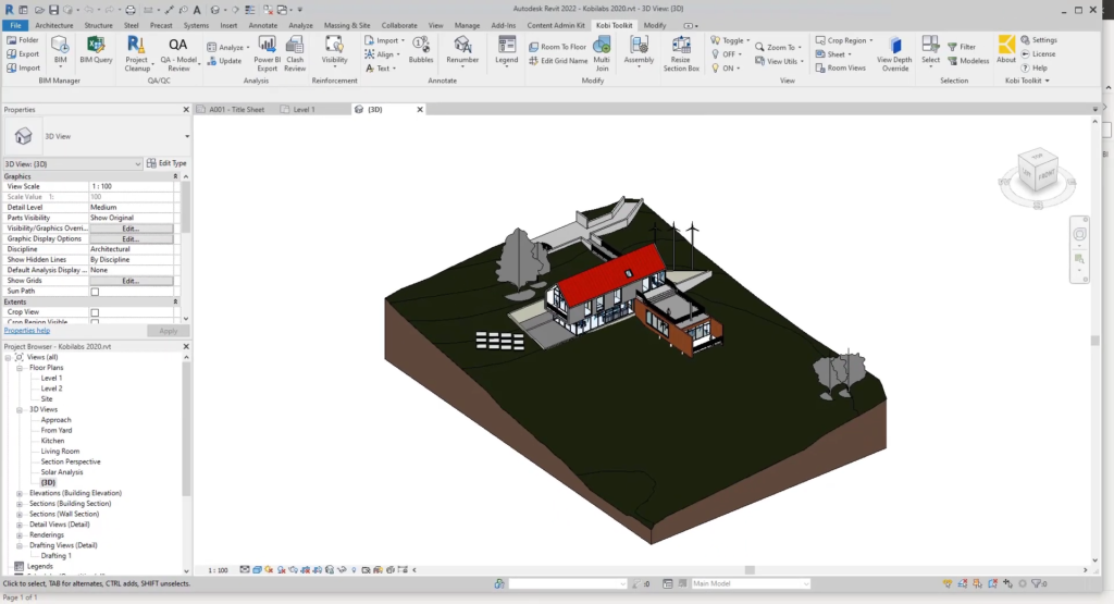 Kobi Toolkit for Revit Screenshot 1