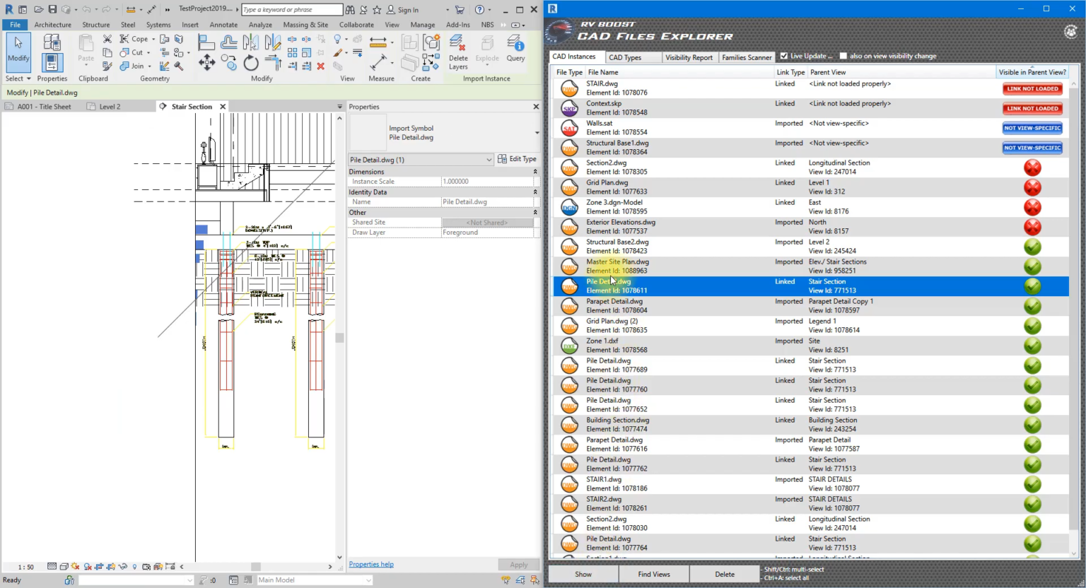 Revit Screenshot CAD_Files_Explorer_for_Revit_Screenshot_2 - ArchSupply.com