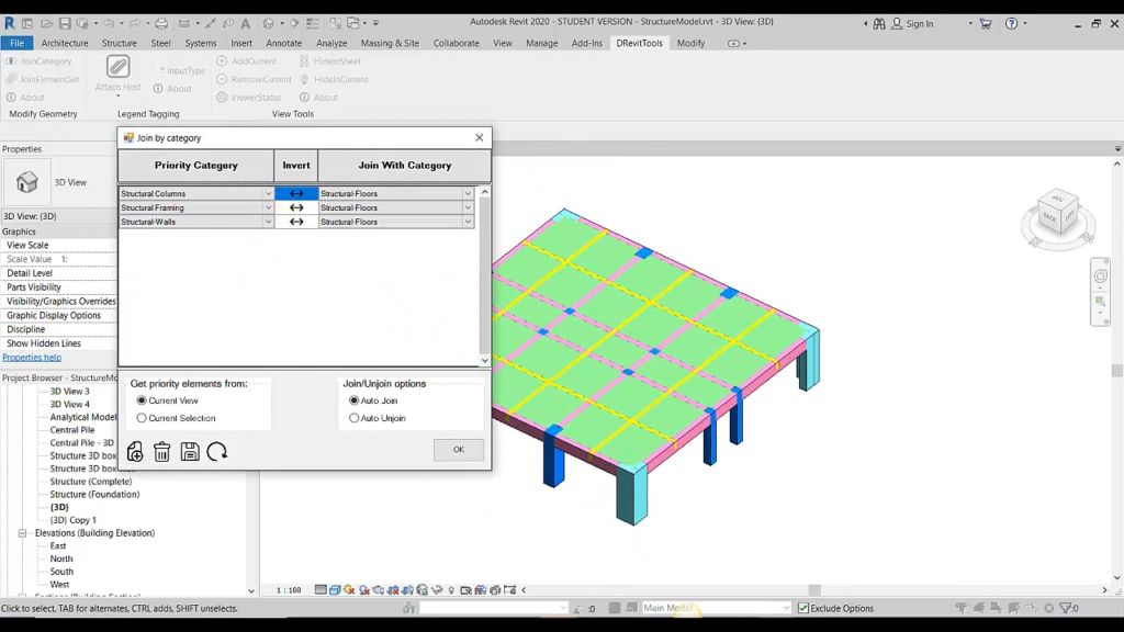 Auto Join Geometry for Revit Screenshots 1