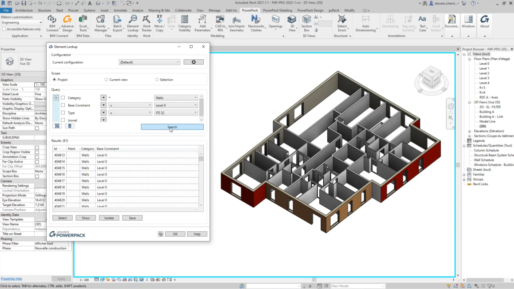 GRAITEC Advance PowerPack for Revit Screenshot 2