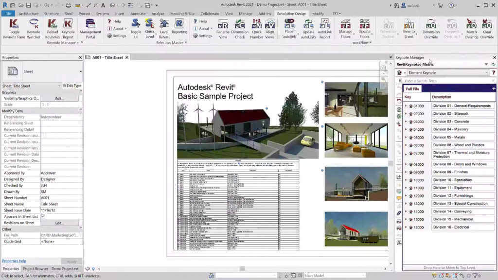 Keynote Manager for Revit Screenshot 1