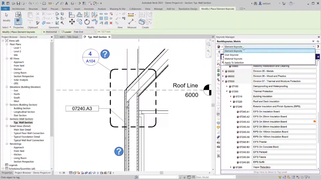 Keynote Manager for Revit Screenshot 2