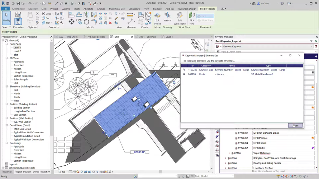 Keynote Manager for Revit Screenshot 3