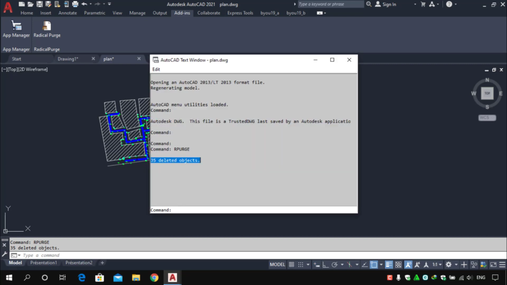 RadicalPurge for AutoCAD Screenshot 3