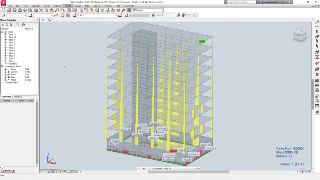 Robot Structural Analysis Professional 2023 Screenshot 1A
