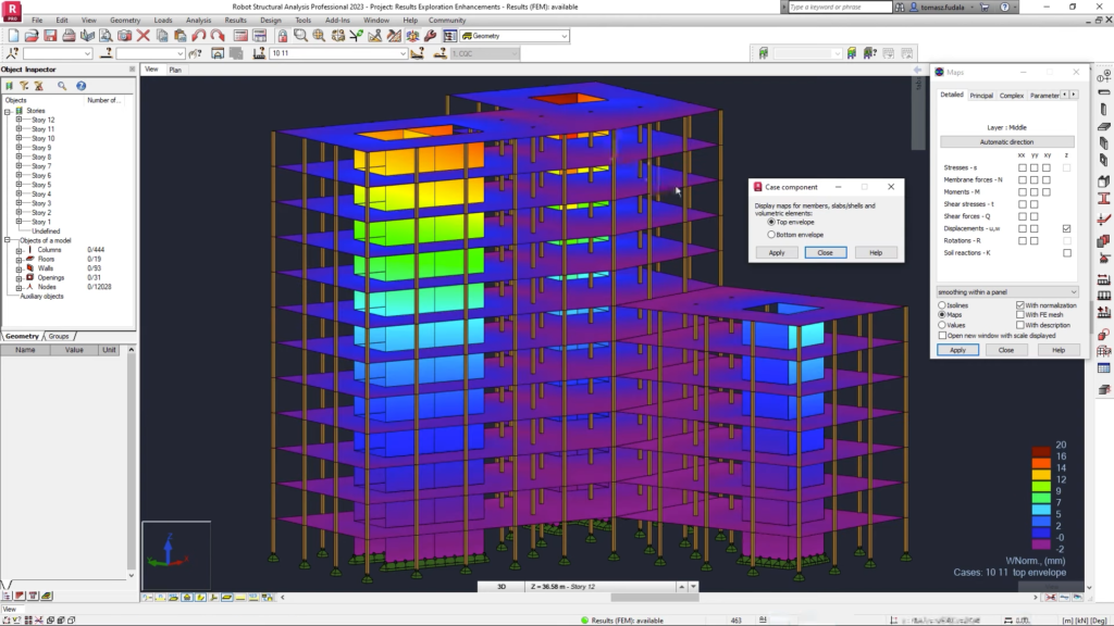 Robot Structural Analysis Professional 2023 Screenshot 3